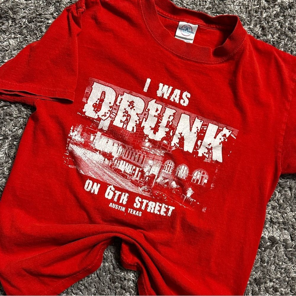 2000s Austin Drinking Shirt